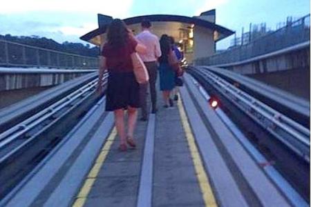 LRT services disrupted by train fault