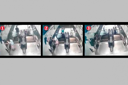 M'sian cops investigate mum of girl, 6, who fell to her death at shopping mall