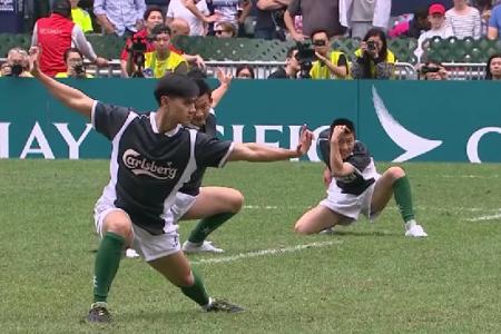 HK Sevens debuts... Kung Fu rugby?!