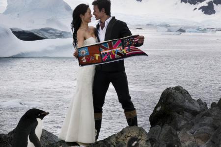 George Young's best memory on getting married in Antarctica