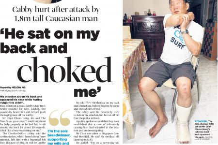 Cabby bashed by drunk man: I forgive him but...