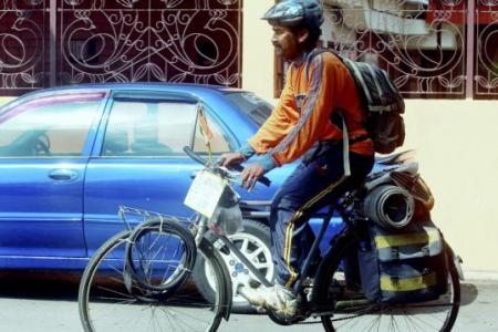 Mumbai to New Zealand: Man cycling 21,000km to raise awareness for the environment