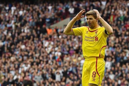 No happy Liverpool send-off for Gerrard
