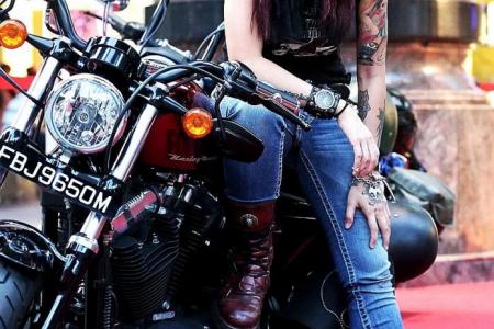 20 Harley-Davidson owners turn up to watch Avengers