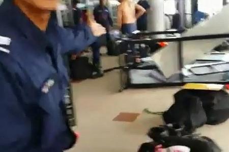 Video shows SCDF trainees trashing dorm room