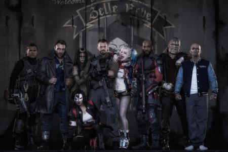 Check out the Suicide Squad in full costume
