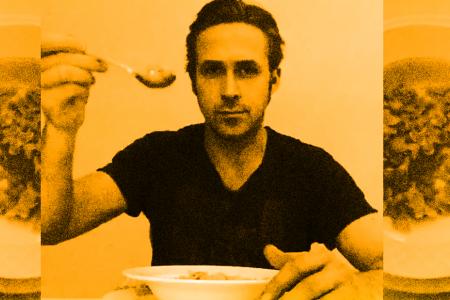Ryan Gosling's cereal tribute