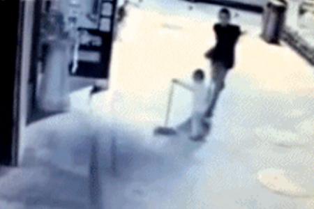 Watch: Boy, 3, brutally beaten by stranger