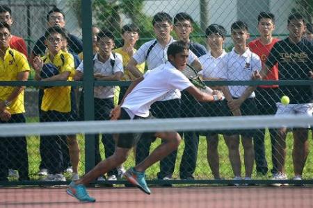 ACS(I) prevail in Boys' A tennis final after controversial call