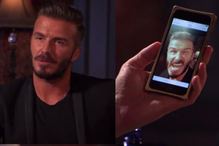 Jimmy Kimmel shows Beckham's ugly side