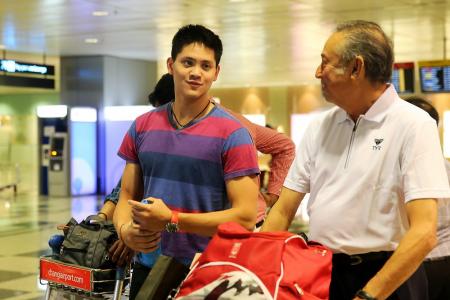 Schooling's back and he's eyeing a perfect nine golds
