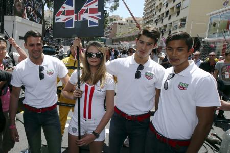 F1 Monaco brings out the grid boys