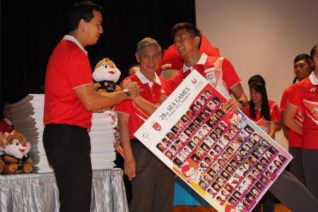 Be motivated, CDM Tan tells Sports School athletes