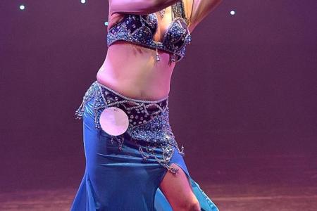 Age is not a factor when it comes to bellydancing
