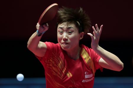 Singapore secures first gold through table tennis