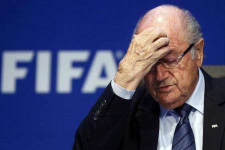 Blatter steps down as Fifa president