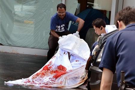 Team Singapore athletes shocked by falling body at hotel