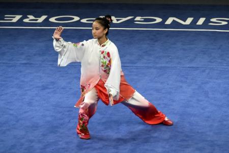 Singapore bags three out of four wushu golds