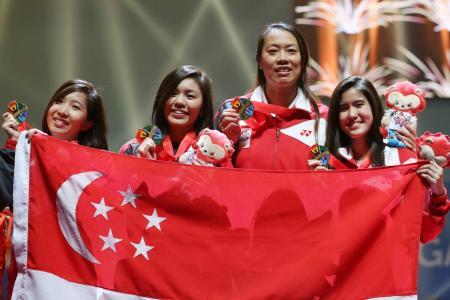 Eight-year wait for team foil gold ends for women's fencers