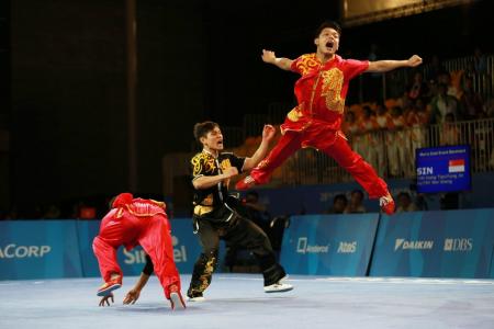 Singapore finishes as top south-east Asian wushu nation