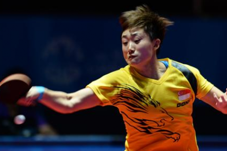 S'pore fight to win table tennis women's team gold