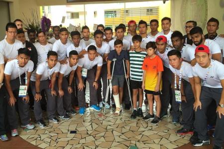 Coach Aide dedicates SEA Games matches to TKPS children