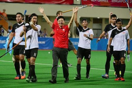 Goal difference sends Singapore's hockey men into final with Malaysia