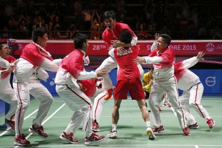 Indonesia beat Thailand in thrilling badminton men's final