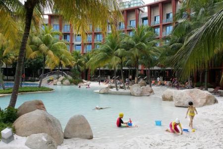 Boy, 7, found unconscious in hotel pool at Resorts World Sentosa