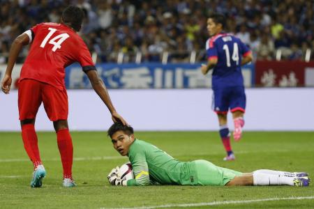Japan raves over 'god-like' Izwan after Lions draw