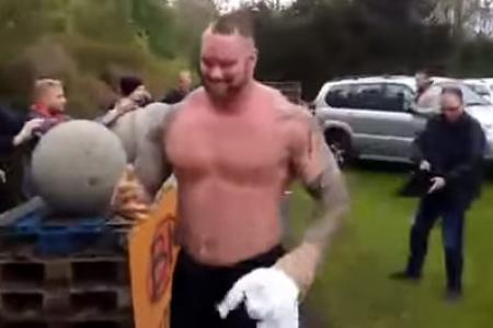 Game of Thrones' The Mountain is Iceland's strongest man