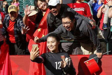 China's Steel Roses wow the fans  at the World Cup
