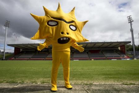 A mascot to scare the living daylights out of everyone
