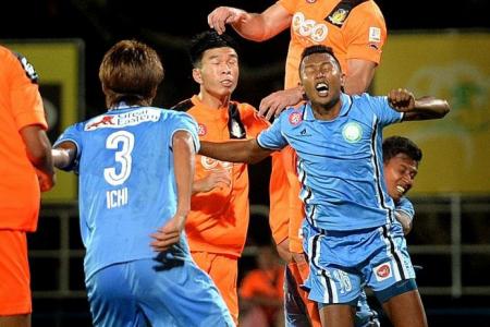 Geylang angry after late Hougang fight-back
