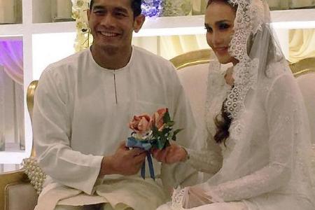 Flight attendant ready to give up career for actor-husband Fahrin Ahmad
