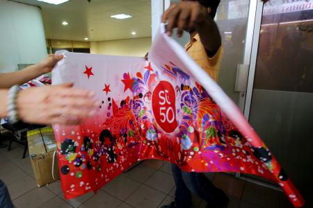 Boom time for S’pore flag suppliers