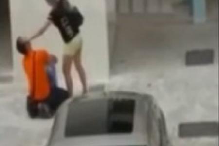 Woman slaps man in Yishun 6 times as he kneels
