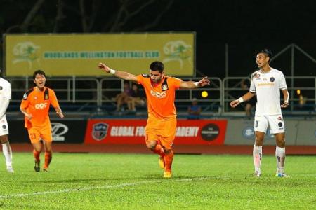 Early red card ruffles Warriors in loss to Hougang 