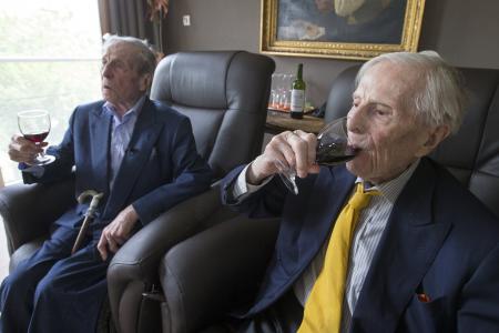 What's the secret to a long life? Never get married, say oldest living twin brothers