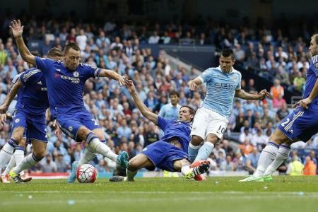 Aguero wonder goal sparks Man City's rout of Chelsea