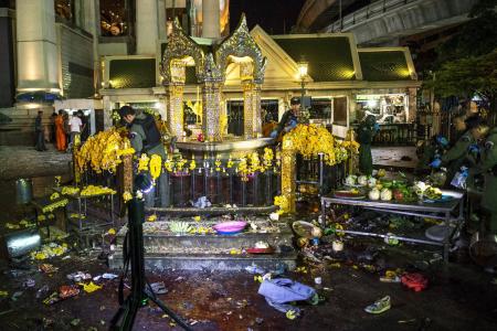 Bangkok shrine hit by bomb blast is popular spot with S'poreans