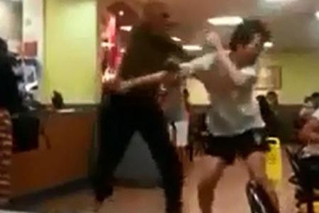 Man's racist rant sparks fight at McDonald's in viral video