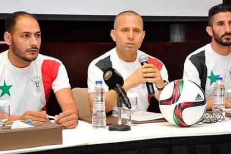 Syria footballers want to give countrymen something to cheer about