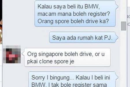 BMW for $13,000? S’poreans are buying cheap cloned cars in M’sia