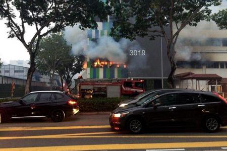 10 trapped victims rescued in Ubi blaze