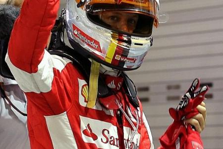 Vettel grabs Ferrari's first pole position since 2012 German GP