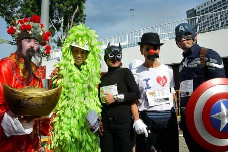 Look out for 'Captain America' and 'Maleficent' at Jubilee Big Walk
