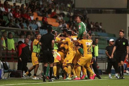 Captain Rosmin's last-minute goal takes leaders DPMM six points clear