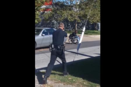 US police shoot dead 'armed' man in wheelchair