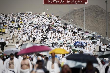 Calm after chaos at Pilgrimage Site